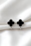 Premium Clip Earrings with Clover Design, No Hole Required, No Ear Piercing Needed - 2