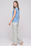 Printed Short Sleeves Pyjama Set - 2