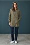Hooded Pocketed Linen Cardigan
