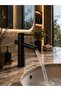 Bamboo Black Fixed Sink Faucet |   Premium Model |   Luxury Vintage Lavatory Faucet - 6