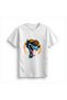 Women's Graphic Printed Cowboy T-Shirt Aggressive Wolf Character Detailed Relaxed Fit Casual Modern Stylish - 2