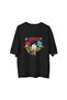 Men's Oversize T-Shirt Surrealist Cartoon Print Digital Print Relaxed Fit Casual Wear Modern - 2
