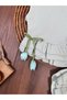 Muslin Fabric Summer Girl's Set with Tulip Flower Accessories and Ruffled Shorts - 4