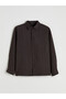 Peak New Season Regular Fit Long Sleeve Dobby Men's Shirt - 5