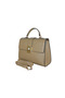 Duki Daso Beige Women's Watch Detailed Luxury Covered Hand and Shoulder Bag |   Summer T8463 Beige Single Compartment Ferm - 3