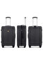 4-Piece ABS Hard Shell Luggage Set for Family, 20/24/28/32 Inch, TSA-Approved Lock, 360° Silent Spinner Wheels, 3-Level Adjustable Handle, Unisex for Men Women - 2