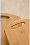 Loki Set of 2 Wooden Cutting Boards - Stylish Presentation Boards for Kitchen and Tableware - Durable Kitchen Utensils - 4