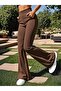 Women's High Waist Wide Leg Diver Pants with Pockets - 5