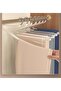 10-piece goose-shaped trouser hanger set, non-slip stainless steel, white - 3