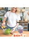 Two-piece transparent plastic rice container seal - 4