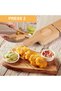 Wooden banana mold, two-in-one molding, easy to clean, brown. - 2