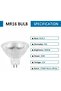6 GU5.3 35W 12V MR16 halogen. - 2
