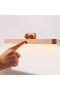 Rechargeable LED strip light in beech wood, touch-sensitive and portable. - 2