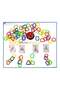 Pack Of 72 Interactive Ring Board Game Intelligence Developement Toy for Children - 3