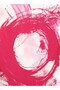 Ring Patterned Scarf - Fuchsia - 4