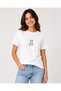 Gemini Zodiac Sign T-Shirt Gemini Symbol Printed White Short Sleeve T-Shirt