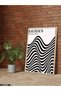 Bauhaus Red Dreams One-Piece Wooden Framed Painting