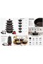 Telford 17 PCS Non-Stick Cookware Set TGC-17M – Eco-Friendly Granite Coated Die-Cast Aluminum Pots & Pans with Lids, Casseroles, Shallow Pot, Frying Pan & Silicone Spatula – Durable, Scratch-Proof, Ea - 2