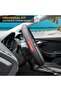 Microfiber Leather Steering Wheel Covers Universal 15 inch (Gray) - 3