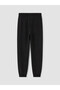 Özmarka New Season Black Women's Jogger Sweatpants with Elastic Waist - 7