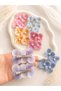 Women's - Girls' - Baby Pearl Hydrangea Flower 2-Piece Clip with Buckle Medium Size 1 Pair - 2
