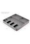 DrawerStore Compact Utensil Organizer For Kitchen Drawer Silverware, Flatware Tray, Gr - 2
