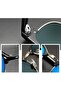 Foldable Rectangular Sunglasses for Men and Women Uv Protection Classic Sun Glasses - 3