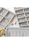 ProCase 3 Set Stackable Jewelry Tray for Drawer Vanity Dresser, Jewelry Organizer Display Storage fo - 2