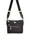 Black - Black Monogram Women's Crossbody Bag Sp1110