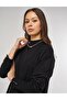 Half Turtleneck Knitwear Dress Black - 7