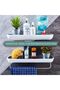 Bathroom Shelves Self Adhesive, 2Pcs Removable Towel Holder,Rustproof Shower Caddy, No Dril - 4