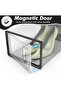 Large 12 Pack Shoe Storage Box, Clear Plastic Stackable Shoe Organizer for Closet, Space Savin - 3