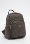 Benetton Women's Backpack Brown-Brown Bnt1897 - 2