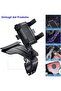 Universal Car Phone Holder, 4-in-1 Mobile Mount for Dashboard, Air Vent & Windshield - Mult - 5