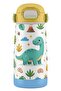 420 ml Yellow Green Blue Boy Cute Dinosaur Stainless Steel Water Bottle - 60005