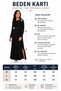 Women's Long Sleeve Crew Neck Side Slit Long Dress - 7