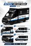 Die Cast Mercedes Benz Sprinter Polis Special Operations Model Car 12.5cm – 1:48 Scale Pull-Open Door Metal Collectible Vehicle - 2