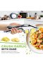 Kitchen Garlic Presser, 2 in 1 Stainless Steel Garlic Mincer, Dual Function Garlic Crusher wit - 2
