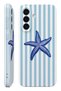 Samsung A35 Deniz Yıldızı Protect Slim Glossy Full Covering Print Camera Protected Phone Case