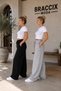 Women's Sweatpants Set of 2 Black Gray Comfort Fit Anti-Sweat - 2