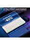 كيبورد العاب ميكانيكي باضاءة خلفية LED من ييليما، 104 مفتاح سريع الاستجابة واجهة USB، كيبورد سلكي مق - 5