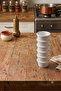 6 Unbreakable Melamine Small Round Sauce Bowls 5 cm - 2
