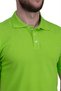 Men's Polo Neck T-Shirt 3-Pack – Beige Khaki Pistachio Green, 100% Cotton - 5
