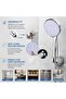 Multi-Function Handheld Shower Head – High Pressure Water Saving Shower Head with 1.5M Stainless Steel Hose & Wall Bracket. - 4