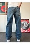 Tintli Blue Baggy Fit Washed Jeans - 4