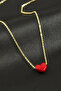 Heart Enamel Necklace - 2
