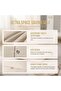 Ultra Space Saving Self Compression Organizer, 3-Layer Foldable Multifunctional Comforter Storage Ba - 3
