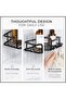 Shower Caddy, 3Pcs Corner Shelf Set, Adhesive Shower Organizer with Soap Holder, Rustproof Carbon St - 4