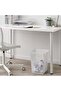 DRÖNJÖNS Wastepaper basket, white - 2