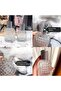 2 Pack Travel Perfume Glass Spray Bottles, 30ml & 50ml Pineapple Design Refillable Atomizers, Square - 4